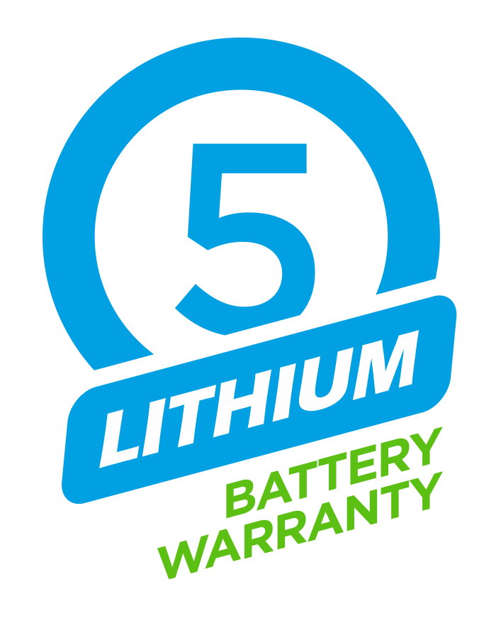 5 year lithium NVC Lighting UK warranty seal  